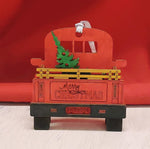Vintage 3D Christmas Truck Ornament